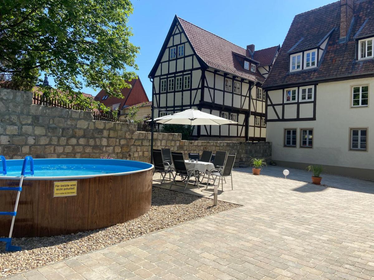 Apartment Am Pulverturm Quedlinburg Eksteriør bilde