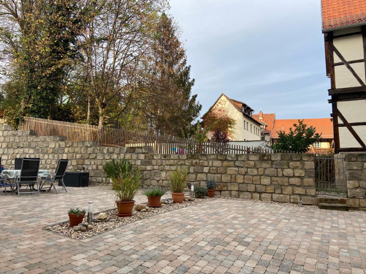 Apartment Am Pulverturm Quedlinburg Eksteriør bilde