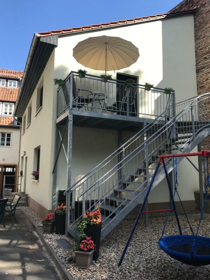 Apartment Am Pulverturm Quedlinburg Eksteriør bilde